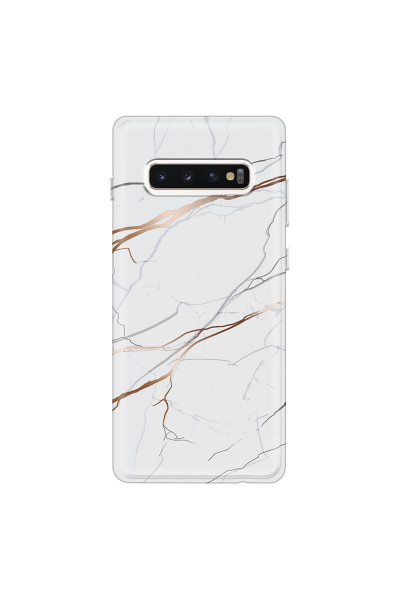SAMSUNG - Galaxy S10 Plus - Soft Clear Case - Pure Marble Collection IV.