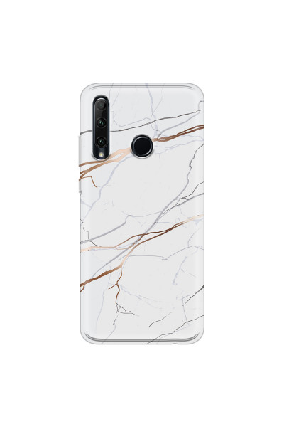 HONOR - Honor 20 lite - Soft Clear Case - Pure Marble Collection IV.