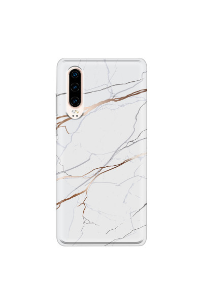 HUAWEI - P30 - Soft Clear Case - Pure Marble Collection IV.