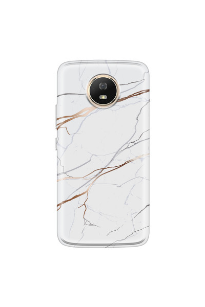 MOTOROLA by LENOVO - Moto G5s - Soft Clear Case - Pure Marble Collection IV.