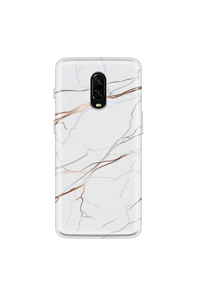 ONEPLUS - OnePlus 6T - Soft Clear Case - Pure Marble Collection IV.