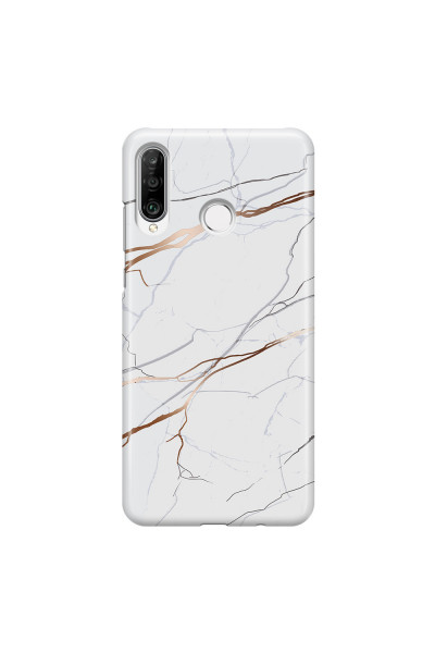 HUAWEI - P30 Lite - 3D Snap Case - Pure Marble Collection IV.