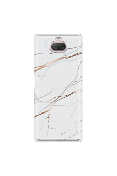 SONY - Sony Xperia 10 Plus - Soft Clear Case - Pure Marble Collection IV.