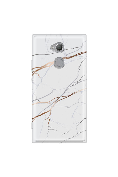 SONY - Sony Xperia XA2 Ultra - Soft Clear Case - Pure Marble Collection IV.