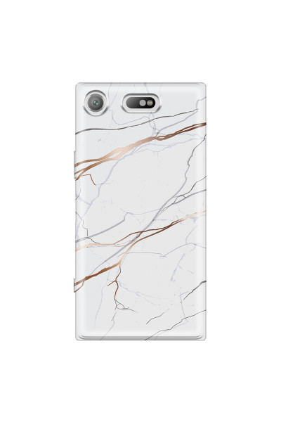 SONY - Sony Xperia XZ1 Compact - Soft Clear Case - Pure Marble Collection IV.