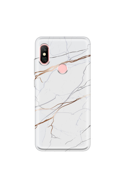 XIAOMI - Redmi Note 6 Pro - Soft Clear Case - Pure Marble Collection IV.