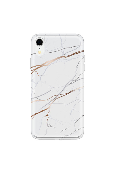 APPLE - iPhone XR - Soft Clear Case - Pure Marble Collection IV.