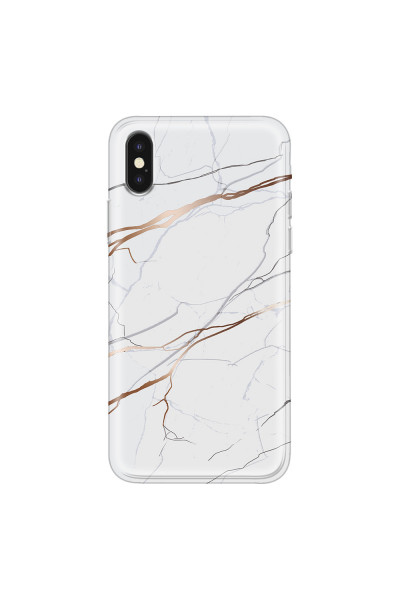APPLE - iPhone XS Max - Soft Clear Case - Pure Marble Collection IV.