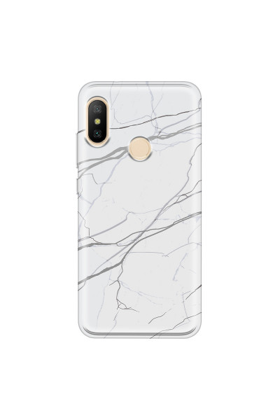 XIAOMI - Mi A2 - Soft Clear Case - Pure Marble Collection V.
