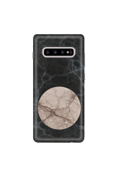 SAMSUNG - Galaxy S10 - Soft Clear Case - Pure Marble Collection VII.