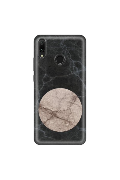 HUAWEI - Y9 2019 - Soft Clear Case - Pure Marble Collection VII.