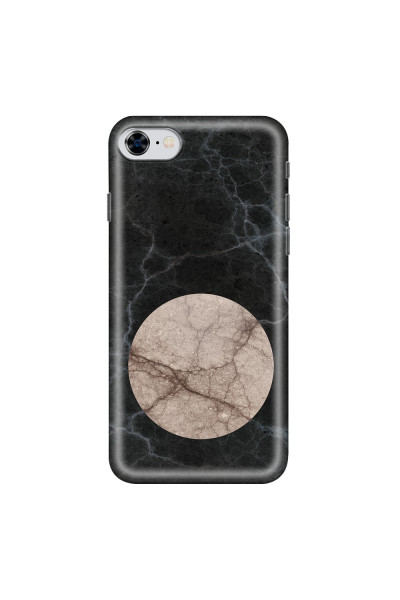 APPLE - iPhone 8 - Soft Clear Case - Pure Marble Collection VII.
