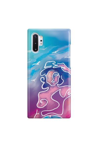 SAMSUNG - Galaxy Note 10 Plus - 3D Snap Case - Lady With Seagulls
