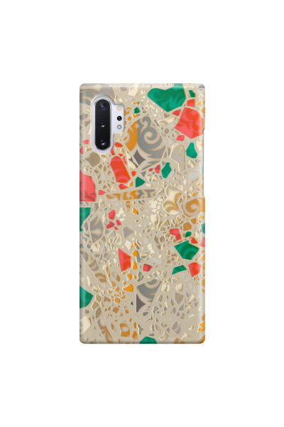 SAMSUNG - Galaxy Note 10 Plus - 3D Snap Case - Terrazzo Design Gold