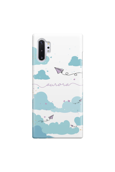SAMSUNG - Galaxy Note 10 Plus - 3D Snap Case - Up in the Clouds Purple