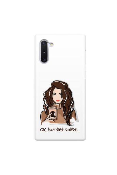 SAMSUNG - Galaxy Note 10 - 3D Snap Case - But First Coffee