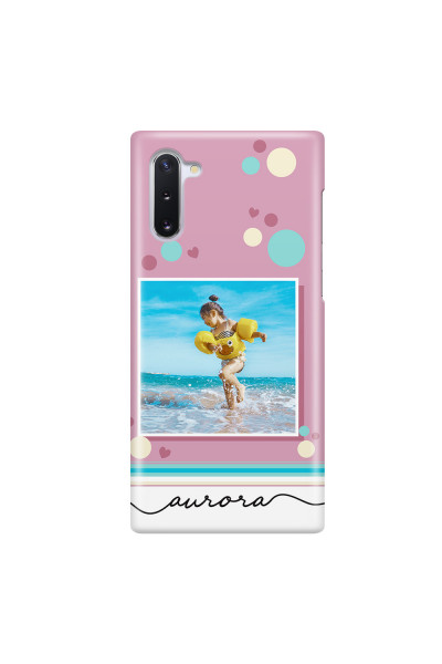SAMSUNG - Galaxy Note 10 - 3D Snap Case - Cute Dots Photo Case