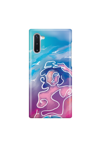 SAMSUNG - Galaxy Note 10 - 3D Snap Case - Lady With Seagulls