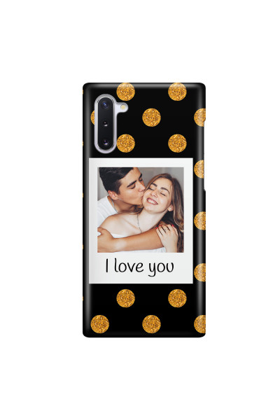 SAMSUNG - Galaxy Note 10 - 3D Snap Case - Single Love Dots Photo