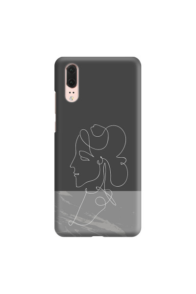 HUAWEI - P20 - 3D Snap Case - Miss Marble