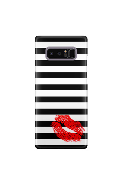 SAMSUNG - Galaxy Note 8 - 3D Snap Case - B&W Lipstick