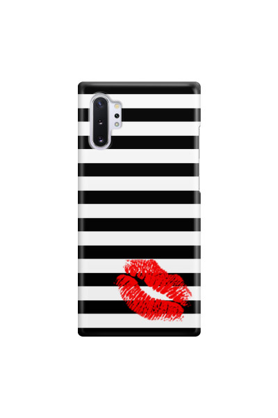 SAMSUNG - Galaxy Note 10 Plus - 3D Snap Case - B&W Lipstick