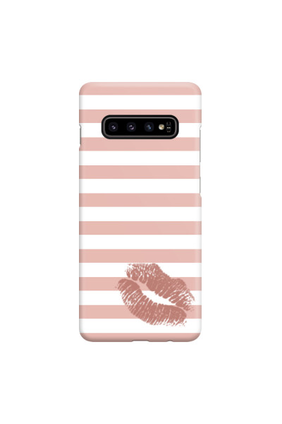 SAMSUNG - Galaxy S10 - 3D Snap Case - Pink Lipstick