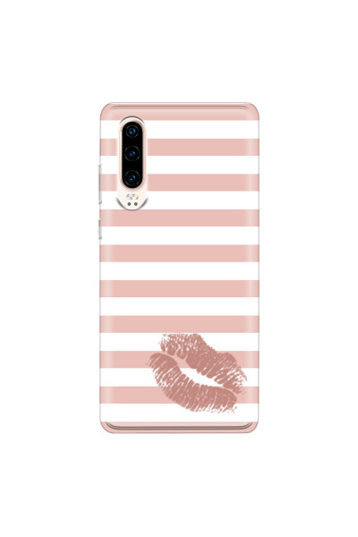 HUAWEI - P30 - Soft Clear Case - Pink Lipstick