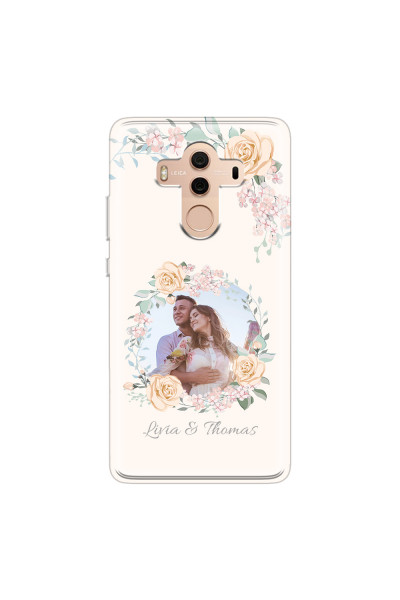HUAWEI - Mate 10 Pro - Soft Clear Case - Frame Of Roses