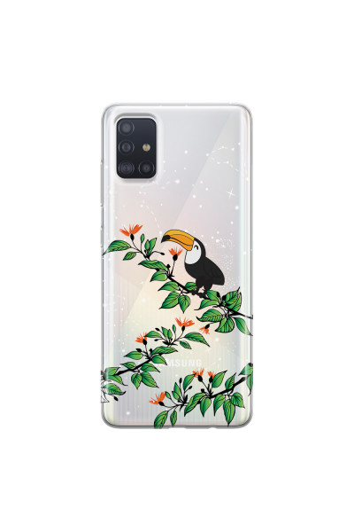 SAMSUNG - Galaxy A51 - Soft Clear Case - Me, The Stars And Toucan