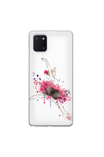 SAMSUNG - Galaxy Note 10 Lite - Soft Clear Case - Ballerina