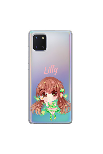 SAMSUNG - Galaxy Note 10 Lite - Soft Clear Case - Chibi Lilly
