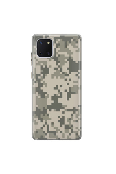 SAMSUNG - Galaxy Note 10 Lite - Soft Clear Case - Digital Camouflage
