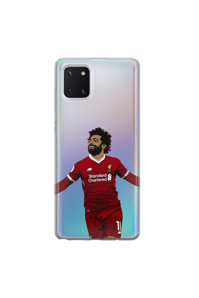 SAMSUNG - Galaxy Note 10 Lite - Soft Clear Case - For Liverpool Fans