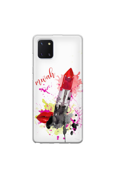 SAMSUNG - Galaxy Note 10 Lite - Soft Clear Case - Lipstick