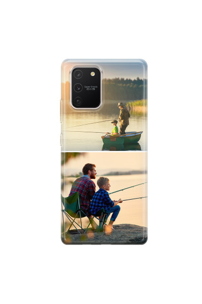 SAMSUNG - Galaxy S10 Lite - Soft Clear Case - Collage of 2