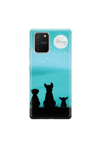 SAMSUNG - Galaxy S10 Lite - Soft Clear Case - Dog's Desire Blue Sky