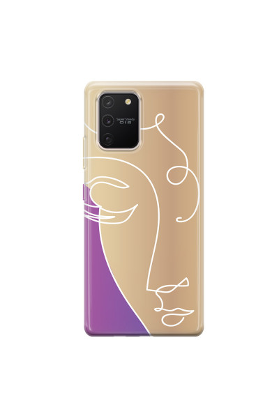 SAMSUNG - Galaxy S10 Lite - Soft Clear Case - Miss Rose Gold