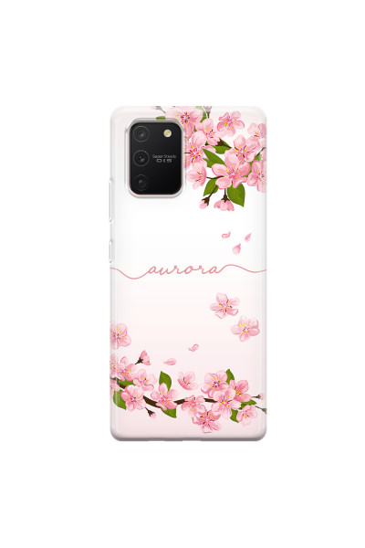 SAMSUNG - Galaxy S10 Lite - Soft Clear Case - Sakura Handwritten