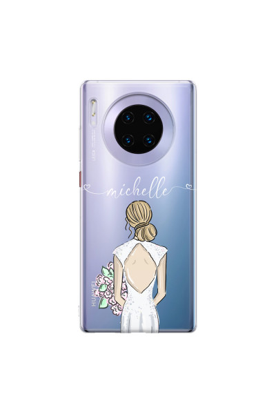 HUAWEI - Mate 30 Pro - Soft Clear Case - Bride To Be Blonde II.