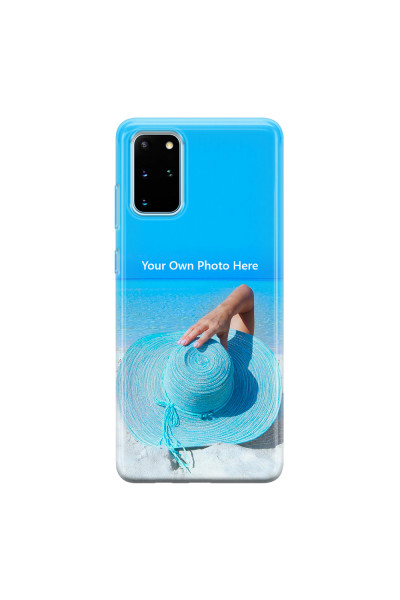SAMSUNG - Galaxy S20 Plus - Soft Clear Case - Single Photo Case