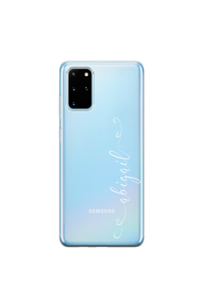 SAMSUNG - Galaxy S20 - Soft Clear Case - Little Hearts Handwritten