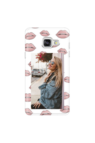 SAMSUNG - Galaxy A5 2017 - Soft Clear Case - Teenage Kiss Phone Case