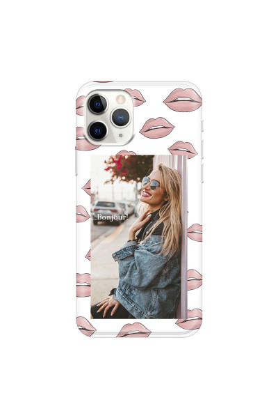 APPLE - iPhone 11 Pro - Soft Clear Case - Teenage Kiss Phone Case