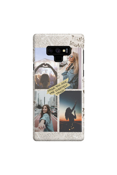 SAMSUNG - Galaxy Note 9 - 3D Snap Case - Newspaper Vibes Phone Case