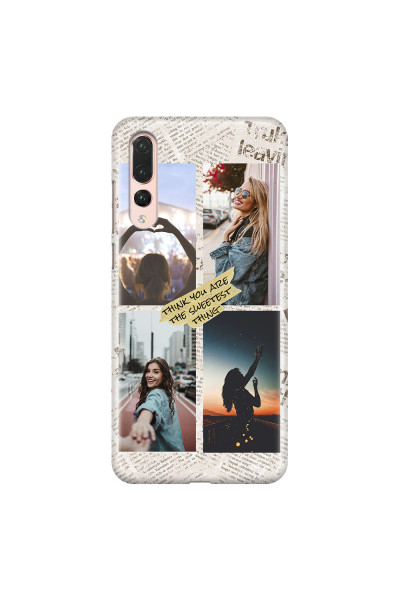 HUAWEI - P20 Pro - 3D Snap Case - Newspaper Vibes Phone Case