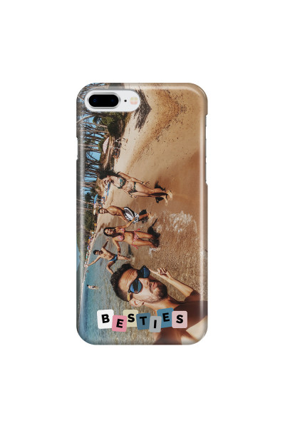 APPLE - iPhone 8 Plus - 3D Snap Case - Besties Phone Case