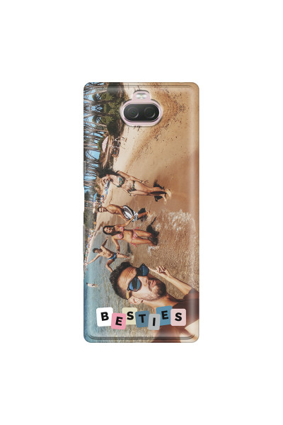 SONY - Sony Xperia 10 - Soft Clear Case - Besties Phone Case