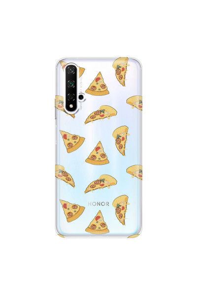 HONOR - Honor 20 - Soft Clear Case - Pizza Phone Case