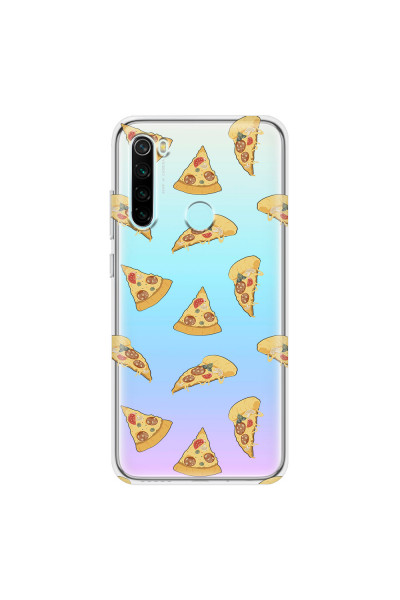 XIAOMI - Redmi Note 8 - Soft Clear Case - Pizza Phone Case